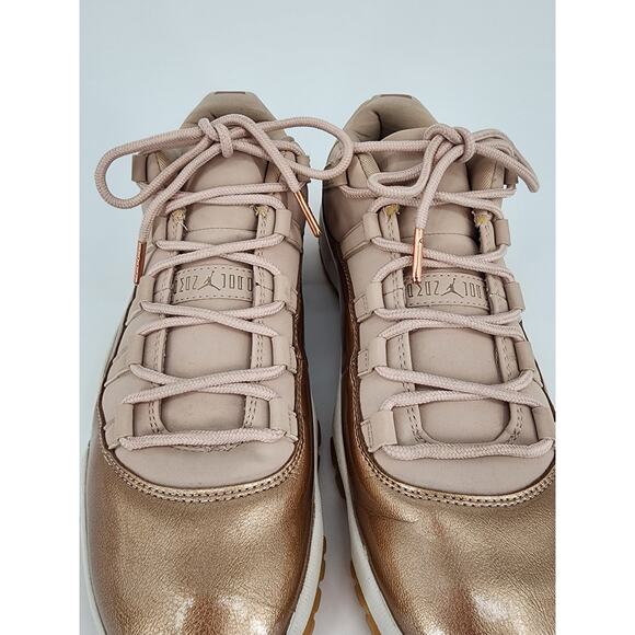 Jordan 11 Retro Low Rose Gold Women’s Sneakers Size 9.5 - Picture 14 of 16